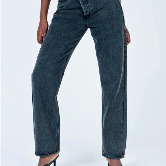 Princess Polly asymmetric jeans - Picture 2 of 2